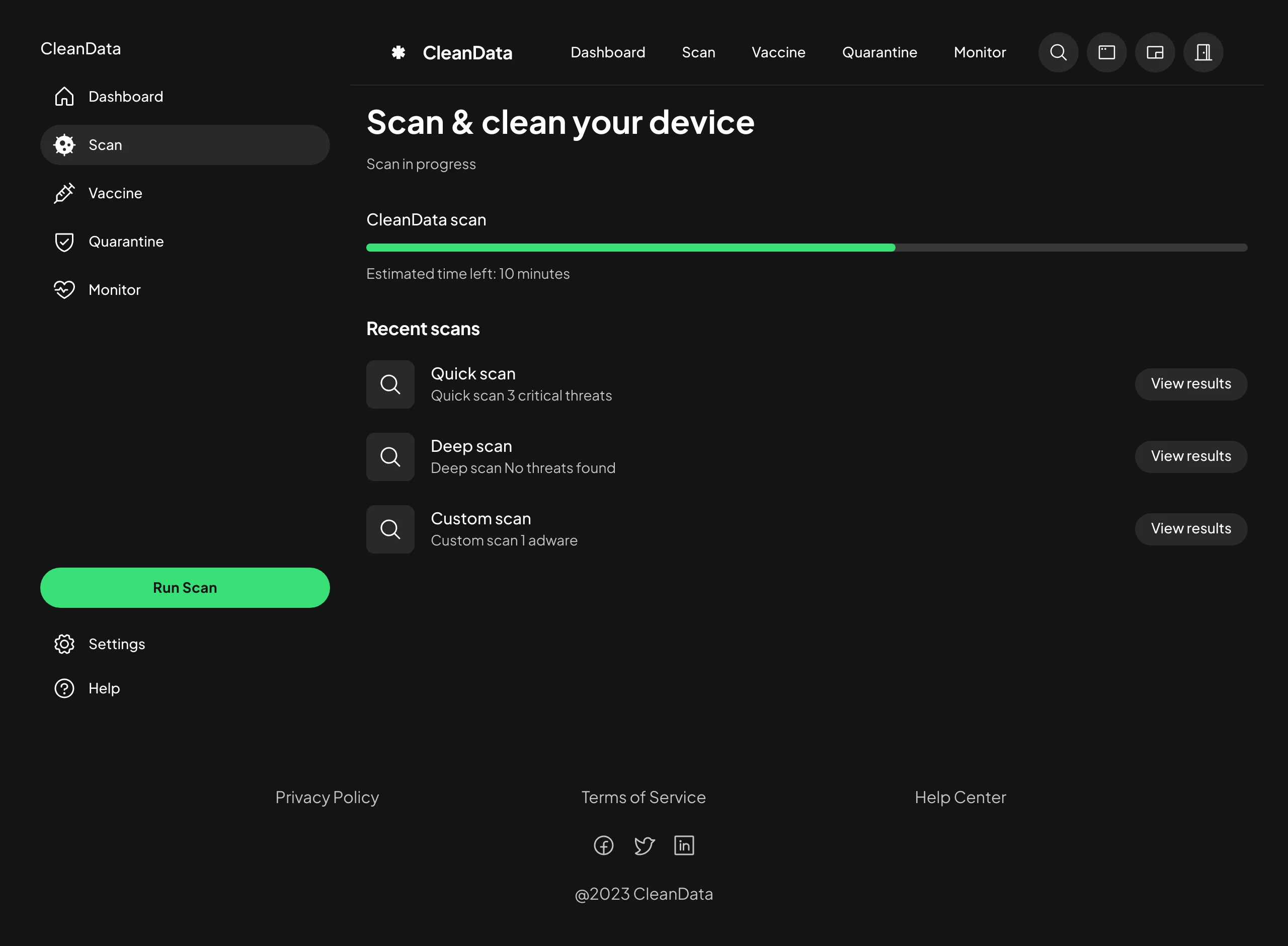 CleanData Software Preview