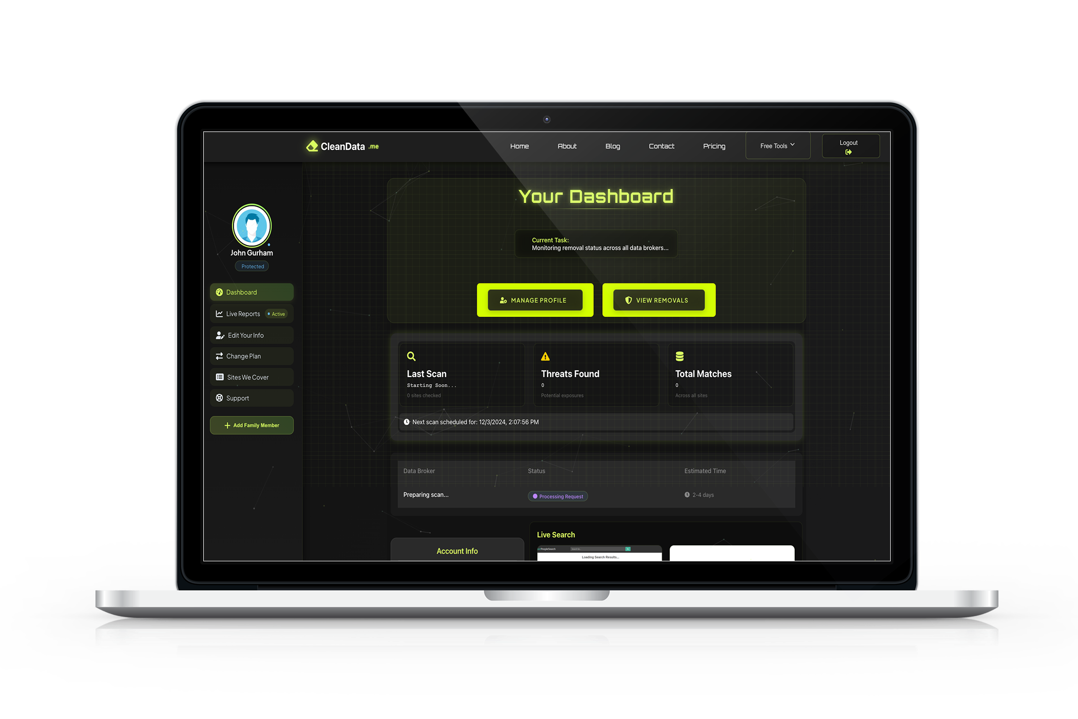 Dashboard Preview